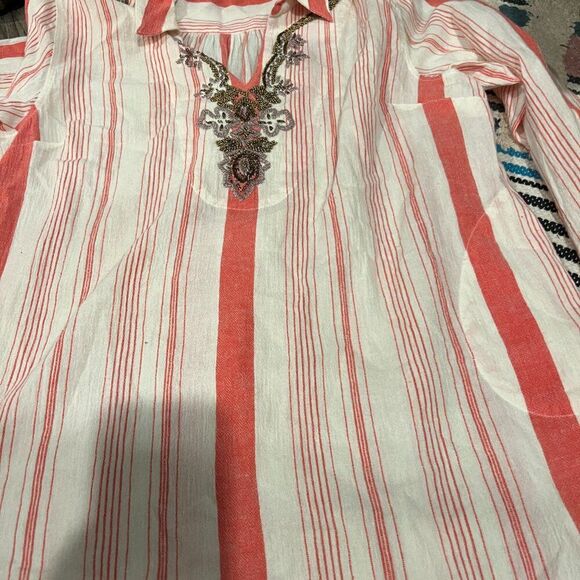Soft Surroundings blouse tunic M - Picture 7 of 11